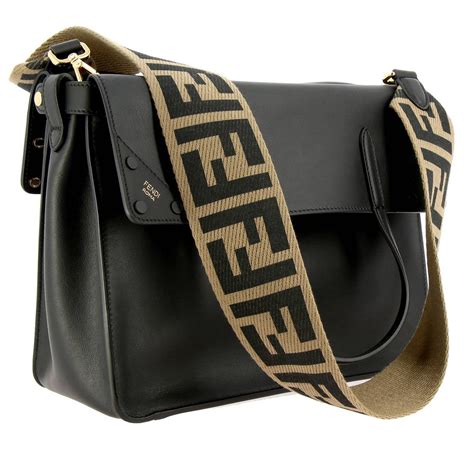 fendi crossbody tote|Fendi shoulder strap outlet.